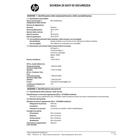 Toner MLT-D305L Samsung nero  SV048A